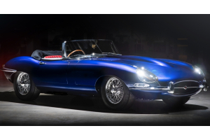 Единственный Jaguar Classic E-type дебют на платиновом юбилейном конкурсе королевы