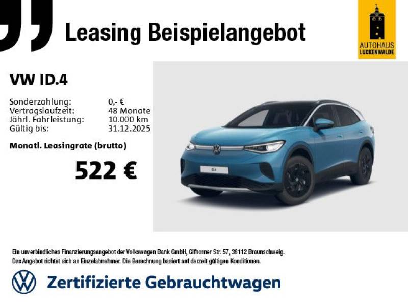 Volkswagen ID.4 Pro *PANO*IQ-MATRIX*AR-HuD*ACC*R-CAM*SHZ*