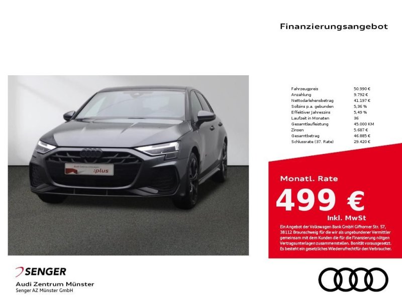 Audi A3 Sportback 35 TFSI S line Kamera Komfortpaket