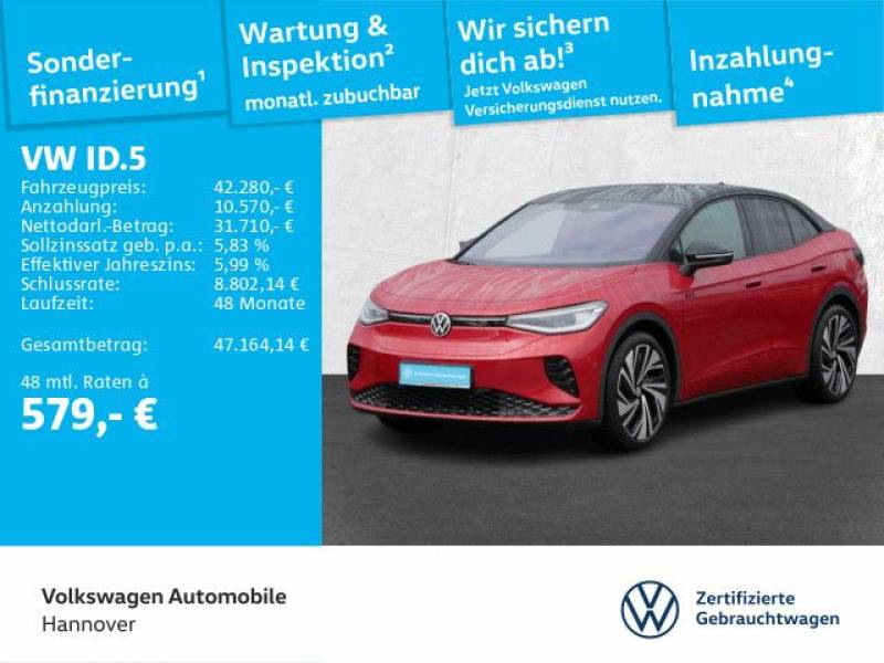 Volkswagen ID.5 GTX 4M Navi Pano LED PDC SHZ WP