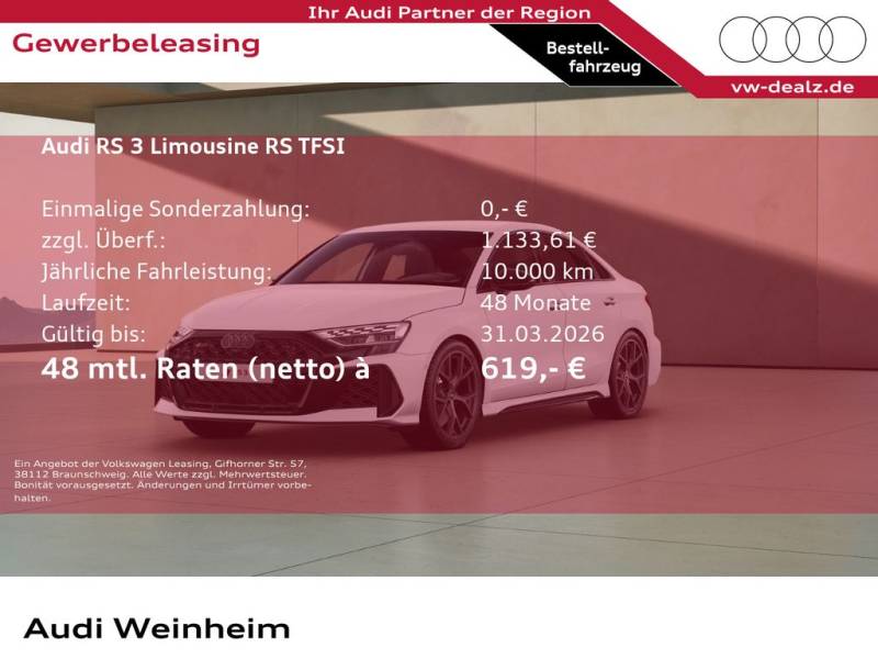 Audi RS 3 Limousine S Tronic