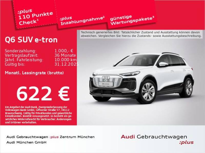 Audi Q6 e-tron 0,5% S line 20"Zoll/Kameras/LED+