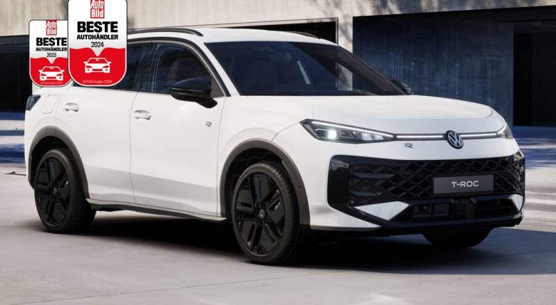 Volkswagen T-Roc 1.5 eTSI DSG R-Line +BLACK-STYLE+AHK+CAM+