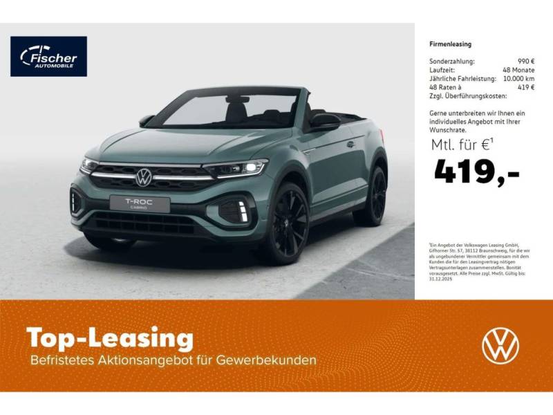 Volkswagen T-Roc Cabriolet 1.5 TSI OPF R-Line Black Style