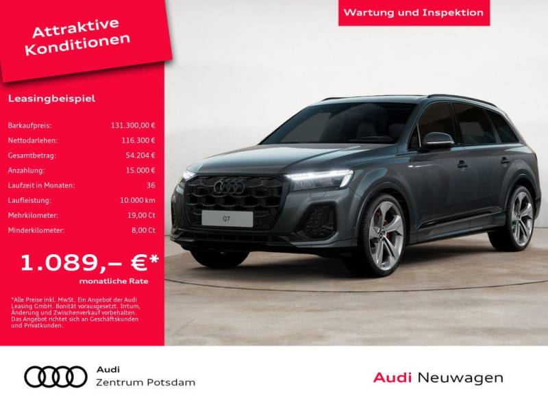 Audi Q7 SUV S line business TDI quattro PANO LASER