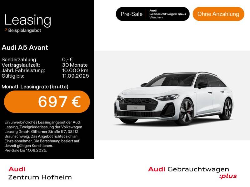 Audi A5 Avant e-hybrid qu 2x S line S tro*Pano*Matrix