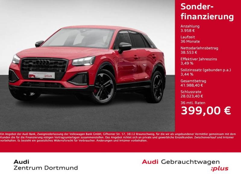 Audi Q2 35 quattro S LINE AHK CAM ACC LM18 E-KLAPPE