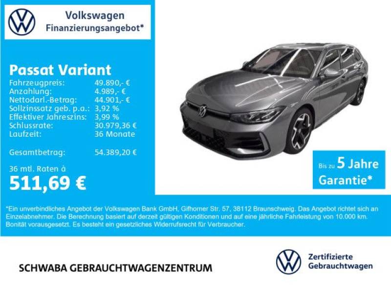 Volkswagen Passat Variant R-Line 2.0TSI 4M StdHz*AHK*8-fach