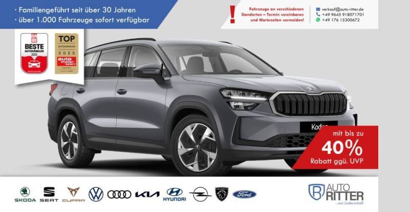 Skoda Kodiaq Sportline ACC-AHK-RFK-LED-Carplay-Klim...