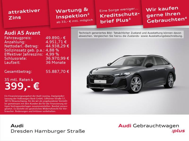 Audi A5 Avant TDI 150 kW S tronic