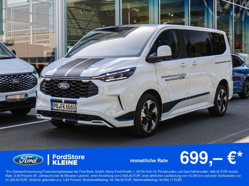 Ford Tourneo Custom Sport 320 L1 2.0 EcoBlue +GJR