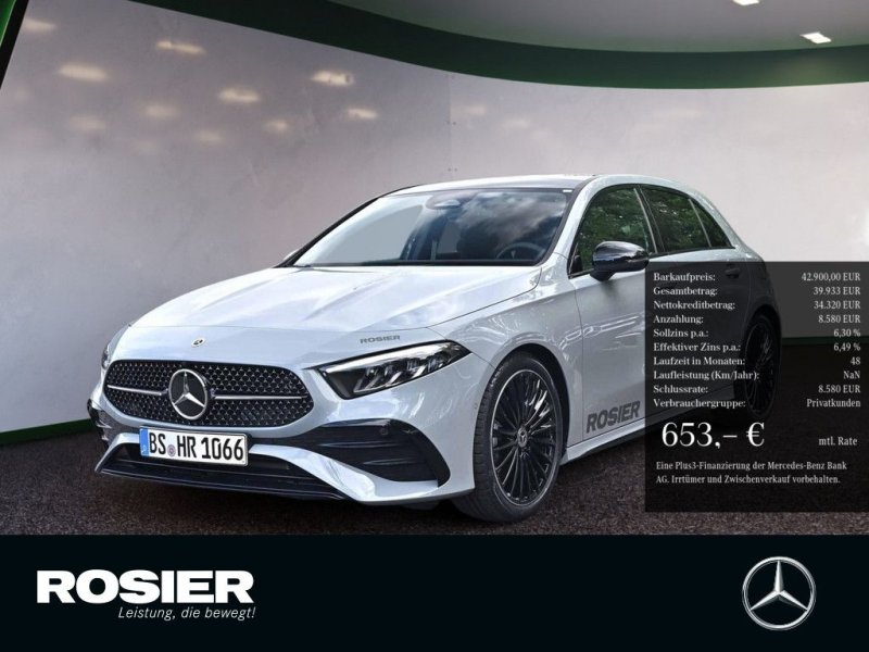 Mercedes-Benz A 180 d AMG Line Distr AHK Night Pano LED
