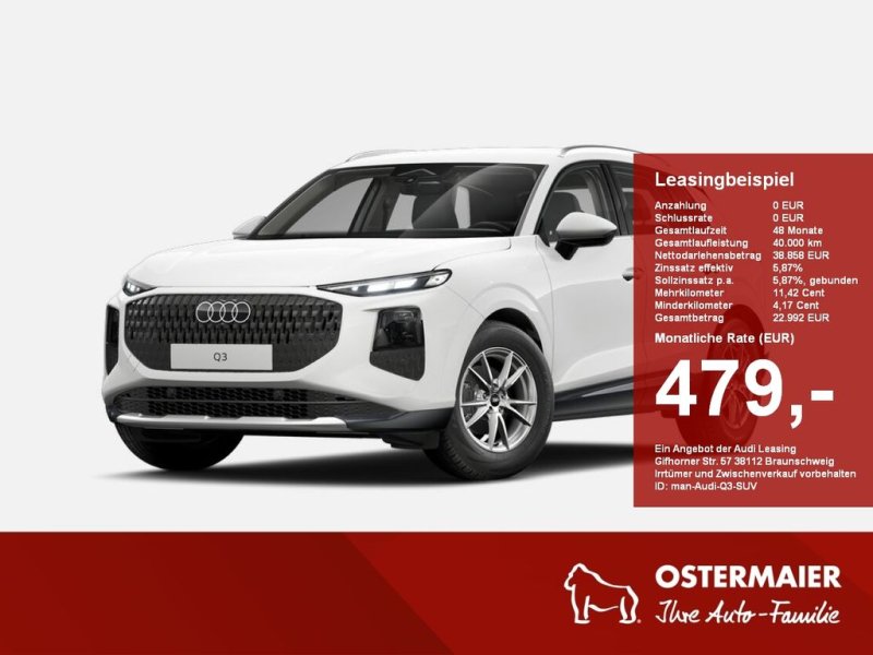 Audi Q3 SUV TFSI 110 kW S tronic *NAVI*PDC*