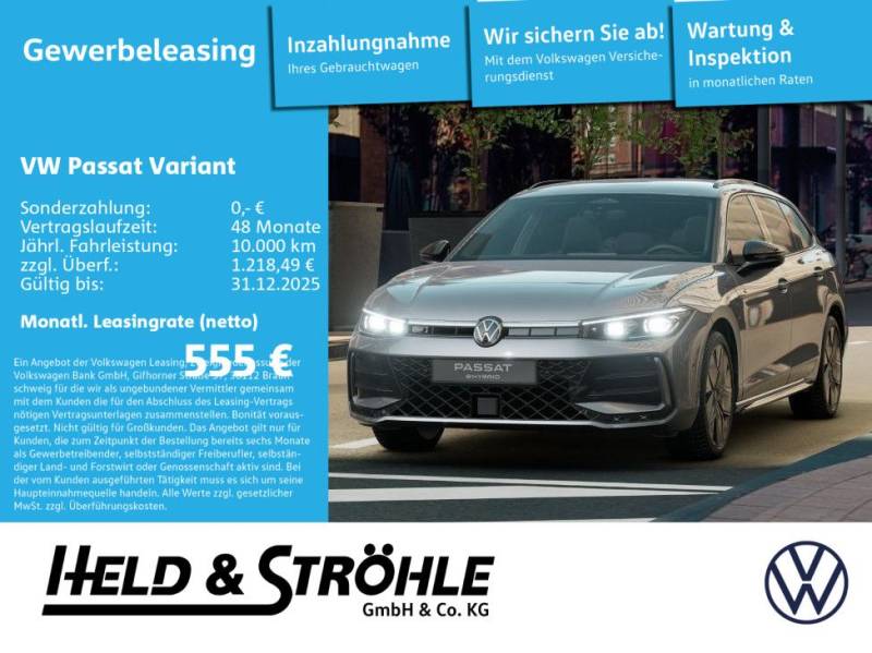 Volkswagen Passat Variant 1.5 eHybrid WKR AKTIONSZULASSUNG
