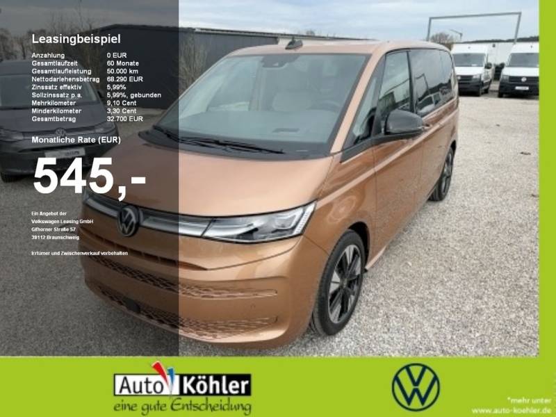 Volkswagen T7 Multivan Life Motor: 2.0 l TDI SCR 110 kW Get