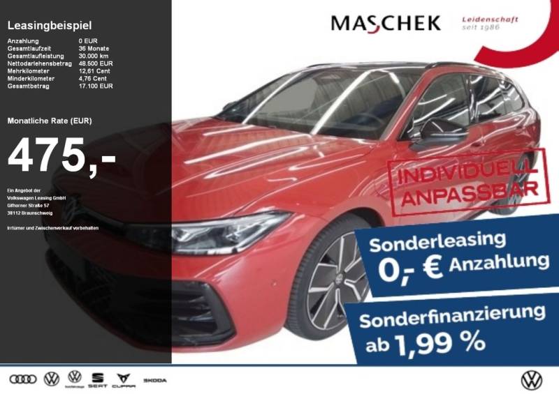 Volkswagen Passat Variant R-Line 1.5 e-Hybrid UPE82 AHK Pan