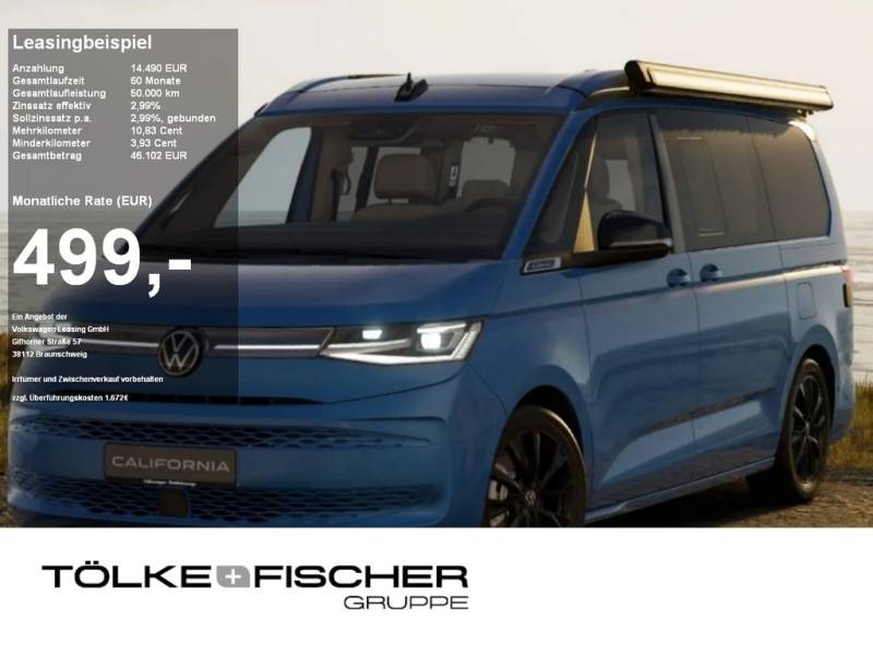 Volkswagen T7 California Ocean ENERGY TDI 110 kW DSG ENERGY
