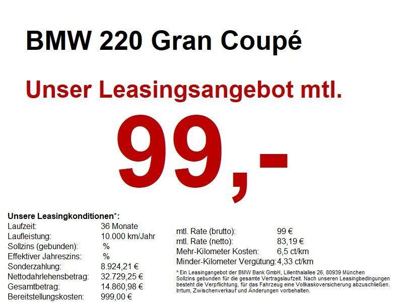 BMW 220 Gran Coupé SHZ/NAVI/CAM/Driving Ass