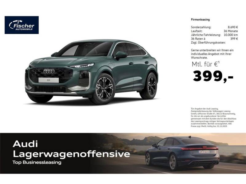 Audi Q3 Sportback e-hybrid S line