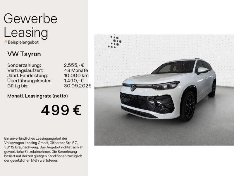 Volkswagen Tayron R-Line 2.0 TDI DSG AHK*PANO*STHZ*HandK*20Z*