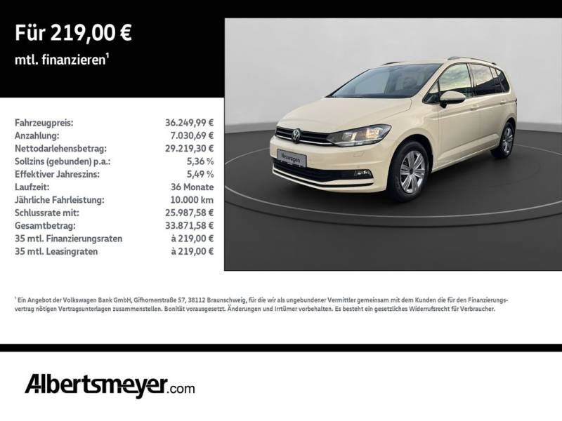 Volkswagen Touran 2.0 TDI Taxi +KUNSTLEDER+NAVI+PARK-ASSIST