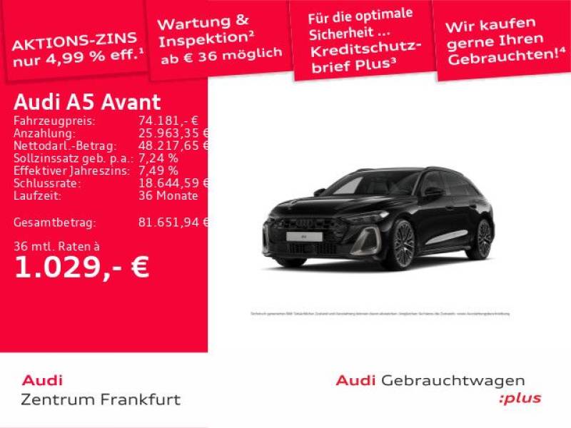 Audi A5 Avant TDI quattro S tronic S line Matrix-LED