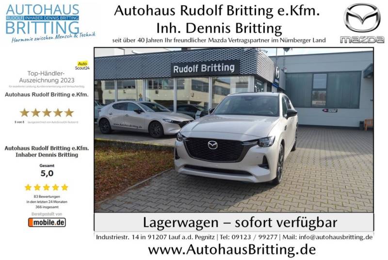 Mazda CX-60 Diesel 254PS AWD Homura Plus Modell 2025