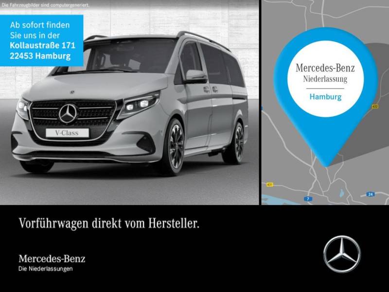 Mercedes-Benz V 220 d STYLE+9G+AHK+Navi+DIS+e.Türen+Klima