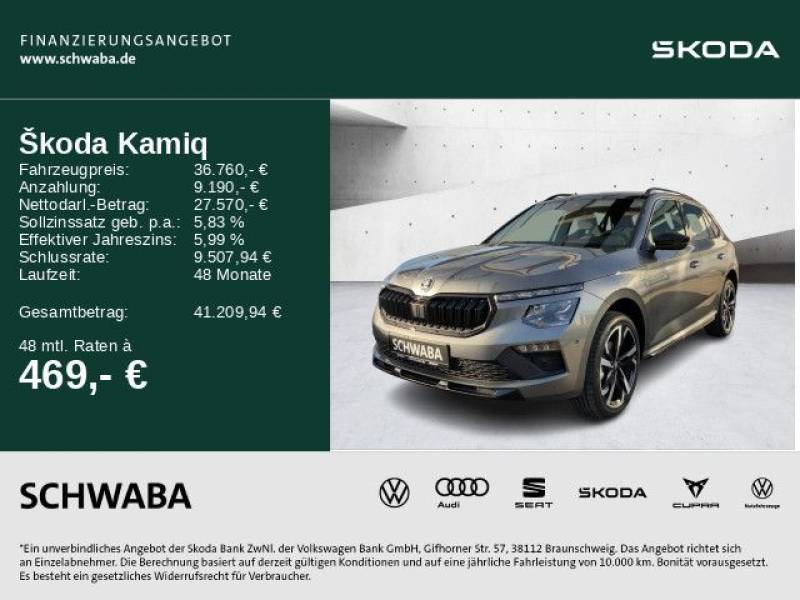 Skoda Kamiq Monte Carlo 1,5 TSI DSG *MATRIX*AHK*ACC*