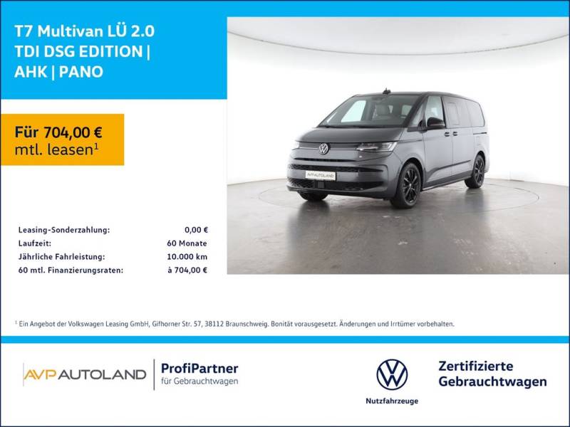 Volkswagen T7 Multivan LÜ 2.0 TDI DSG EDITION - AHK - PANO