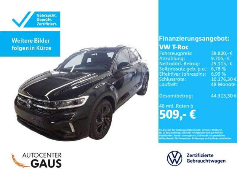 Volkswagen T-Roc R-Line 2.0 TSI DSG 4M AHK*Navi*Standhzg.