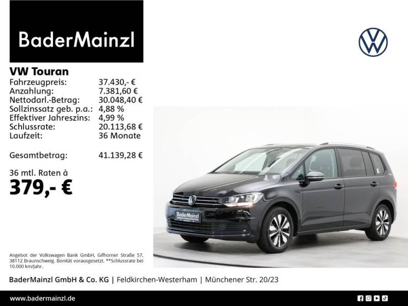 Volkswagen Touran 1.5 TSI DSG Goal 7-Sitz Kamera Navi ACC