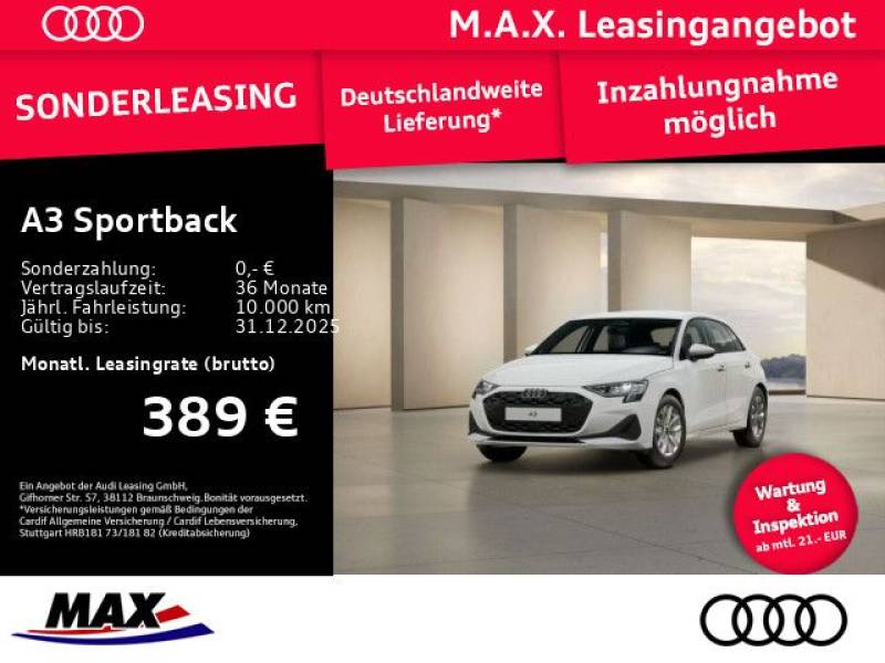 Audi A3 Sportback TFSI 110 kW S tronic #FREI-KONFIGUR