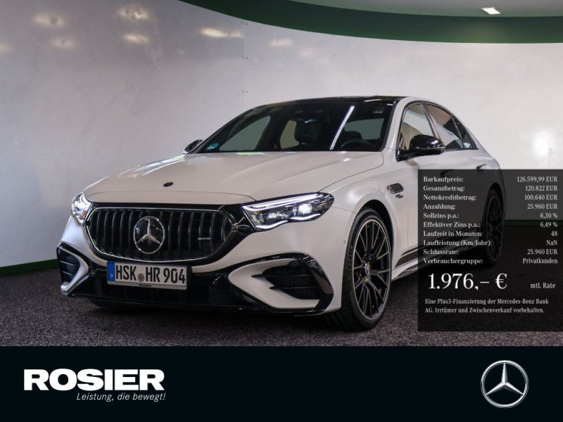 Mercedes-Benz E 53 AMG Hybrid 4M+ Limousine AHK Abstandstemp.