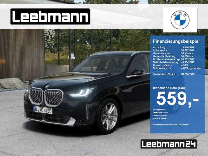 BMW X3 30e xDrive AHK/HarmanKardon/AdaptLED/Memory