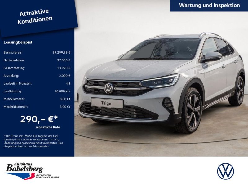 Volkswagen Taigo 1.5 TSI Style SHZ NAVI AHK ACC MATRIX-LED