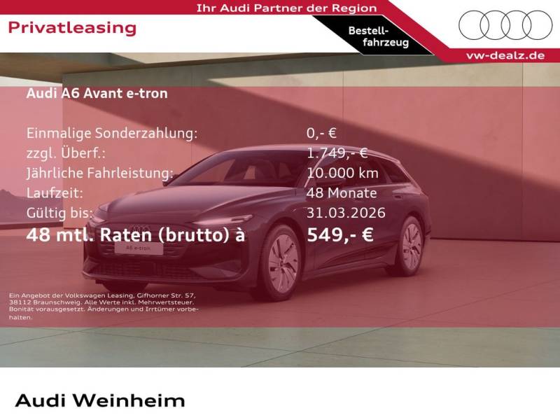Audi A6 Avant e-tron Klima NAVI PDC LED DAB Bluetooth