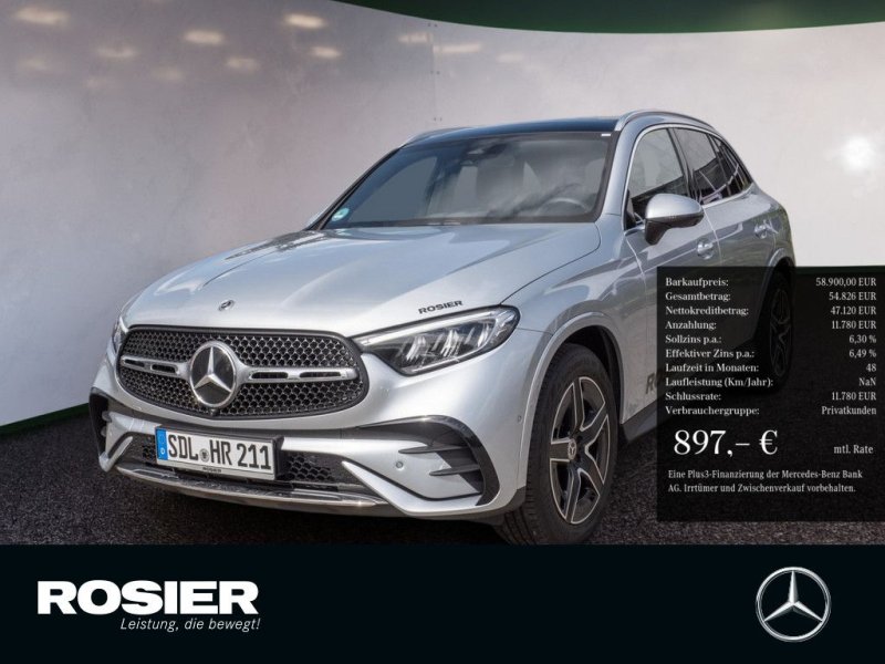 Mercedes-Benz GLC 220 d 4MATIC AHK PANO LED 360° NAVI KAMERA
