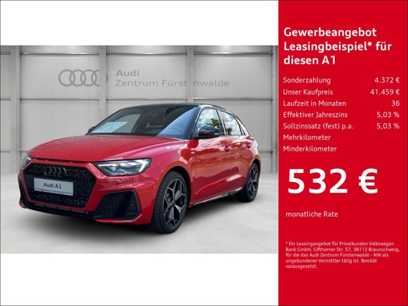 Audi A1 Sportback S line 40 TFSI Stronic+Navi+Sonos+S