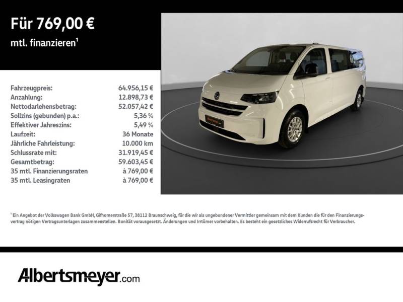 Volkswagen T7 Caravelle 2.0 TDI LR +AUTOMATIK+AHK+KLIMA