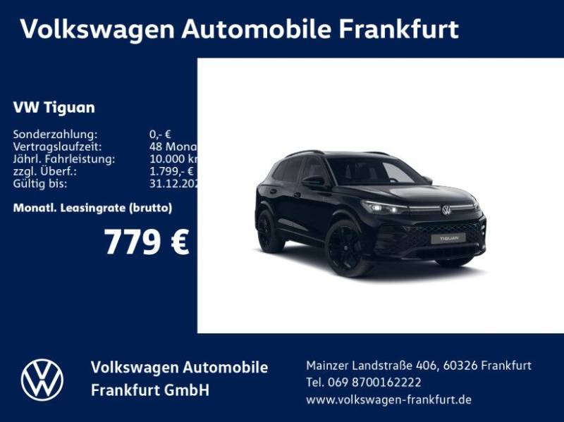 Volkswagen Tiguan R-Line 2,0 l TDI SCR 4MOTION 142 kW (193