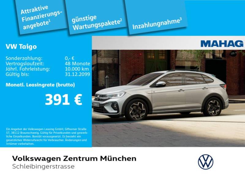Volkswagen Taigo 1.5 TSI R-Line Navi IQ.LIGHT Kamera DSG