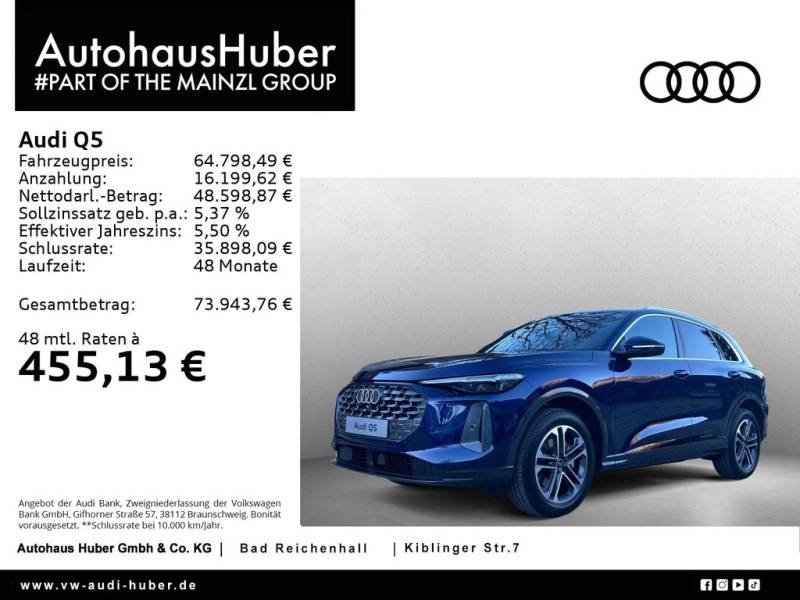 Audi Q5 SUV TFSI quattro S tronic
