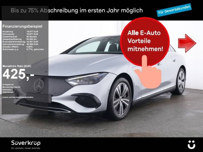 Mercedes-Benz EQE 350+ , BURM DISTR SPUR PANO 360 PDC SHZ