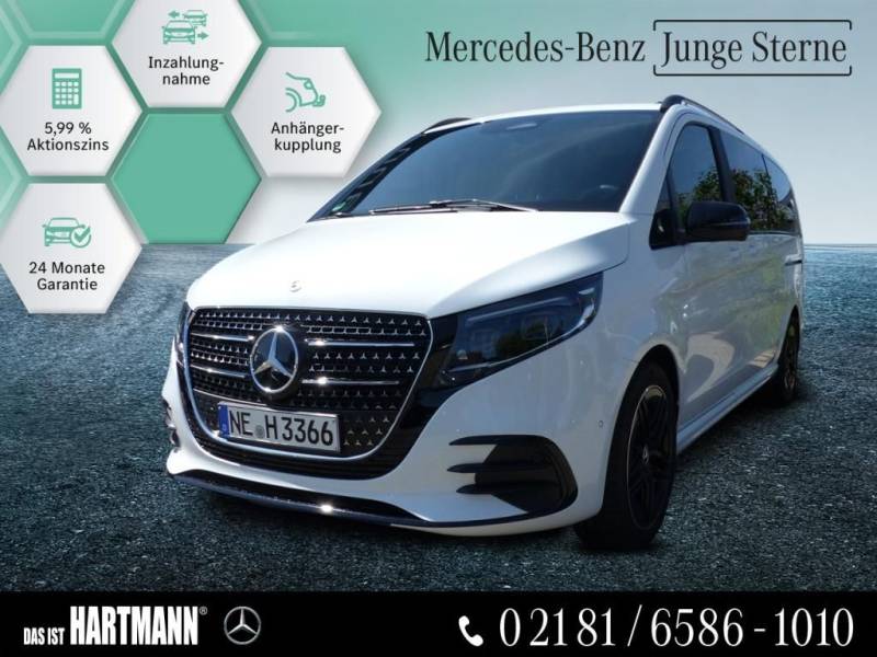 Mercedes-Benz V 300 d 4M long AMG+NIGHT+AHK+360°KAM+PANO+LED S
