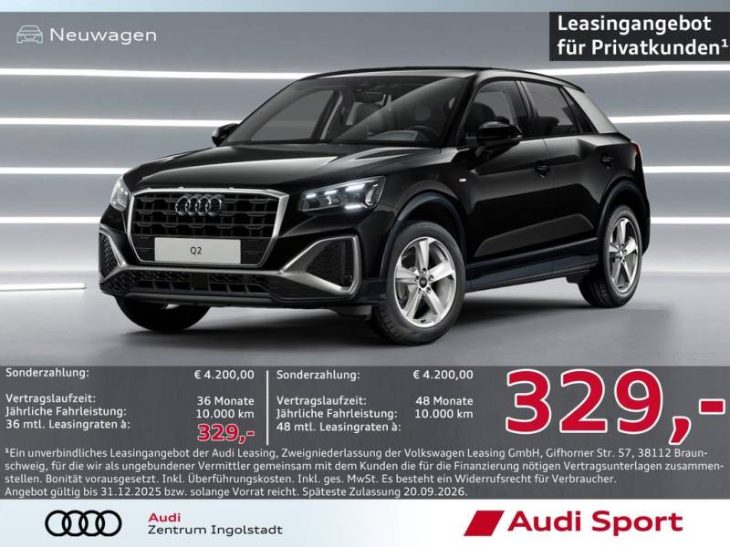 Audi Q2 S line 35 TFSI S tronic MATRIX UPE 43.165,-