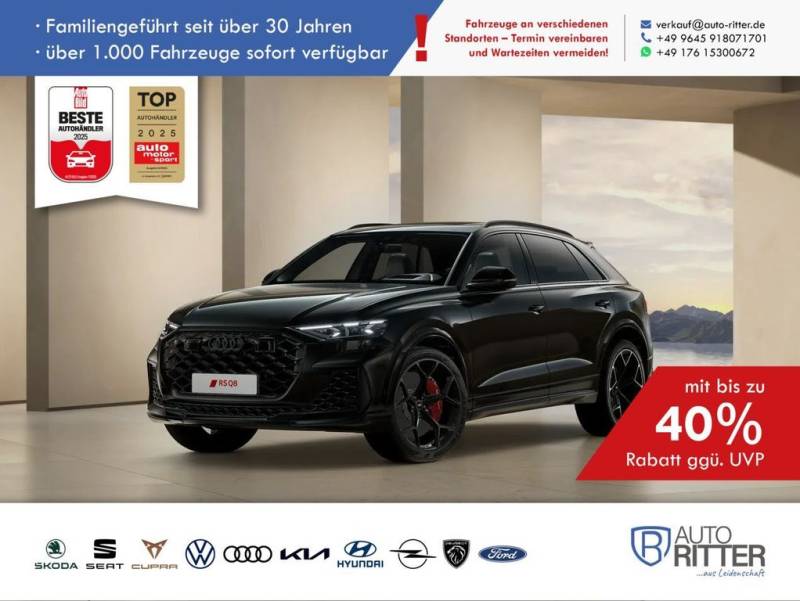 Audi RSQ8 RS ACC-HuD-Stand-Hzg-AHK-RFK-PANO-LED-Na...