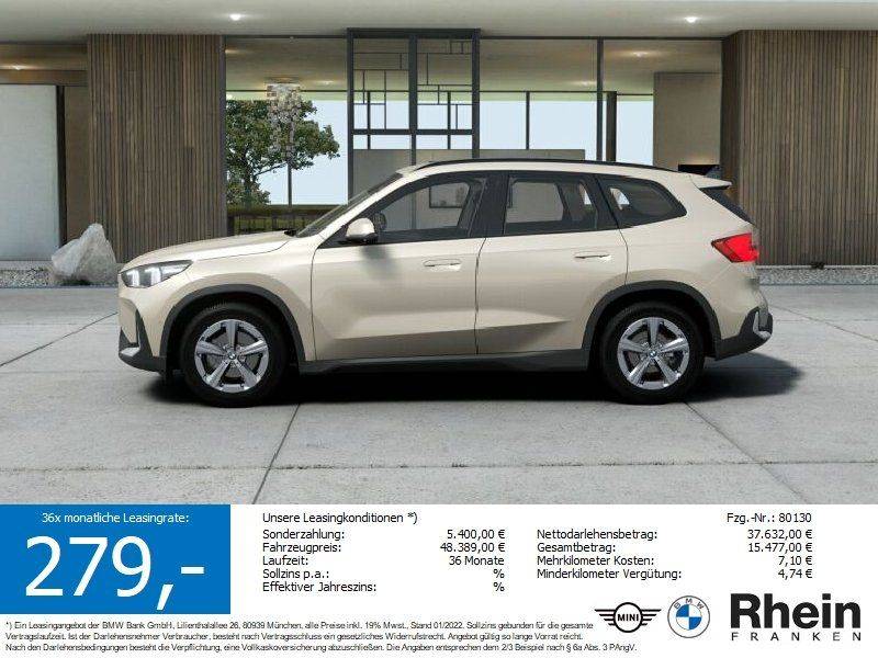 BMW X1 sDrive18i Navi. RFK. adapt. LED. Komfzug. uvm