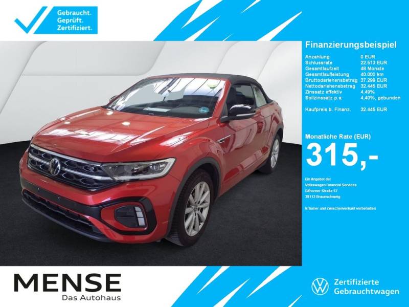 Volkswagen T-Roc Cabriolet 1.5 TSI DSG R-Line IQ.Light-ACC
