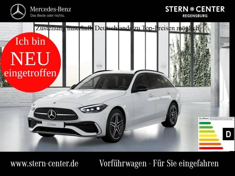 Mercedes-Benz C 200 d T-Modell AMG MBUX Night Ambiente LED 360